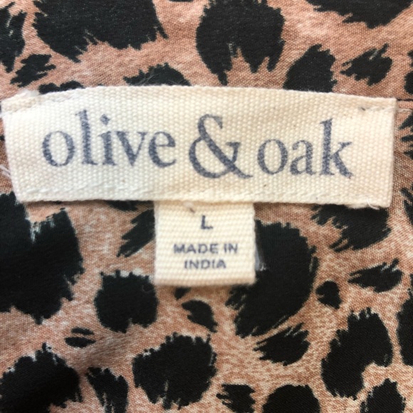 StitchFix | Olive & Oak Animal Print Dress - Picture 4 of 6